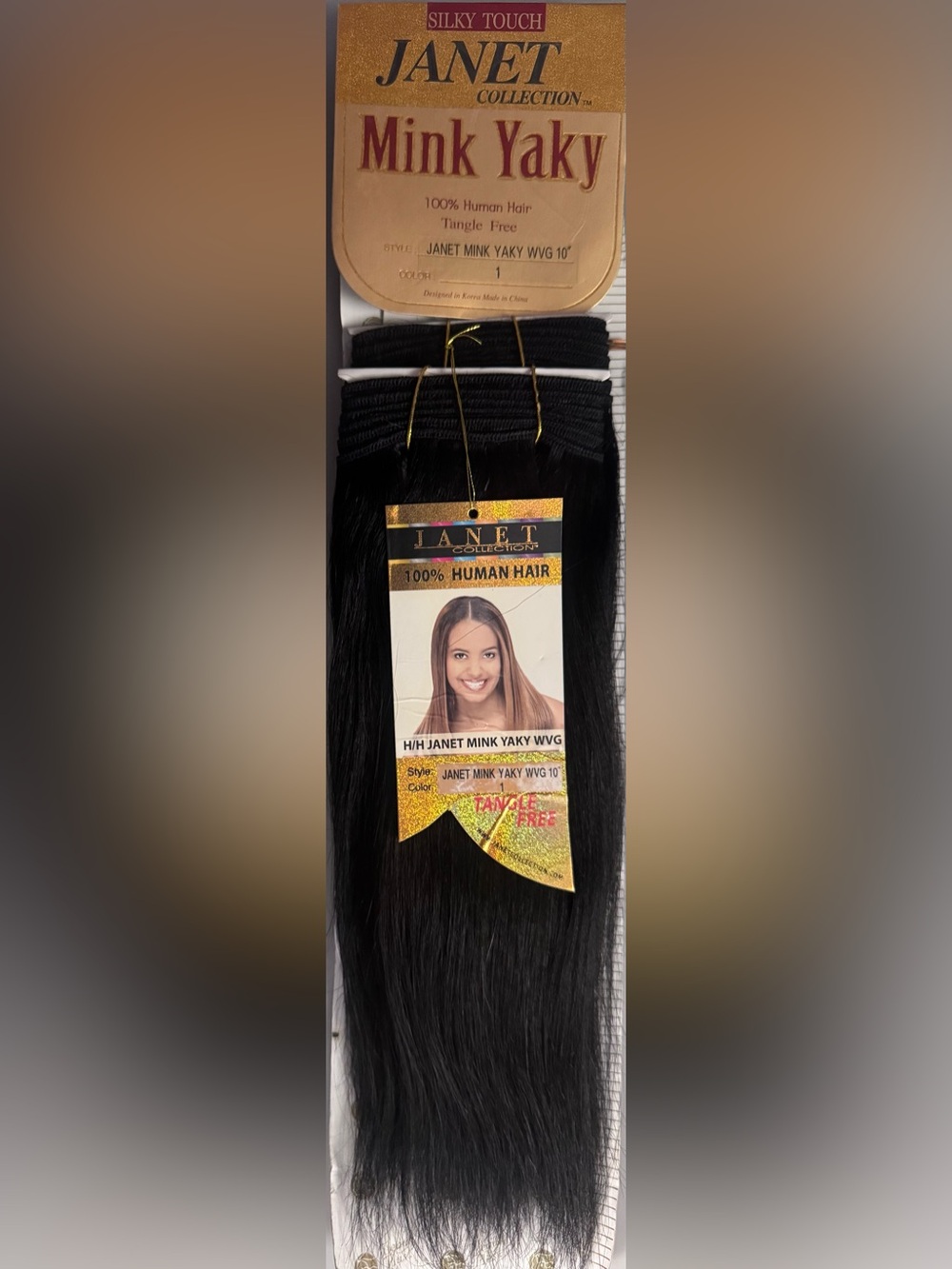 Janet Collection. 100% human hair. Mink yaky.